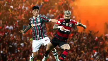 Cano e Gabigol, atacantes de Fluminense e Flamengo