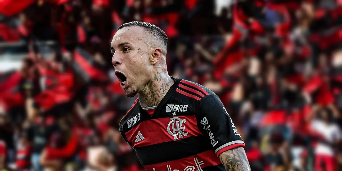 Cebolinha, atacante do Flamengo