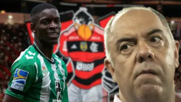 O atacante está na mira do Flamengo, mas será uma missão difícil 