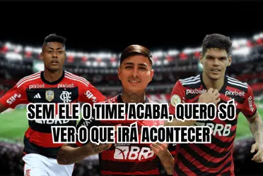 O jogador é fundamental para a parte defesiva do Flamengo