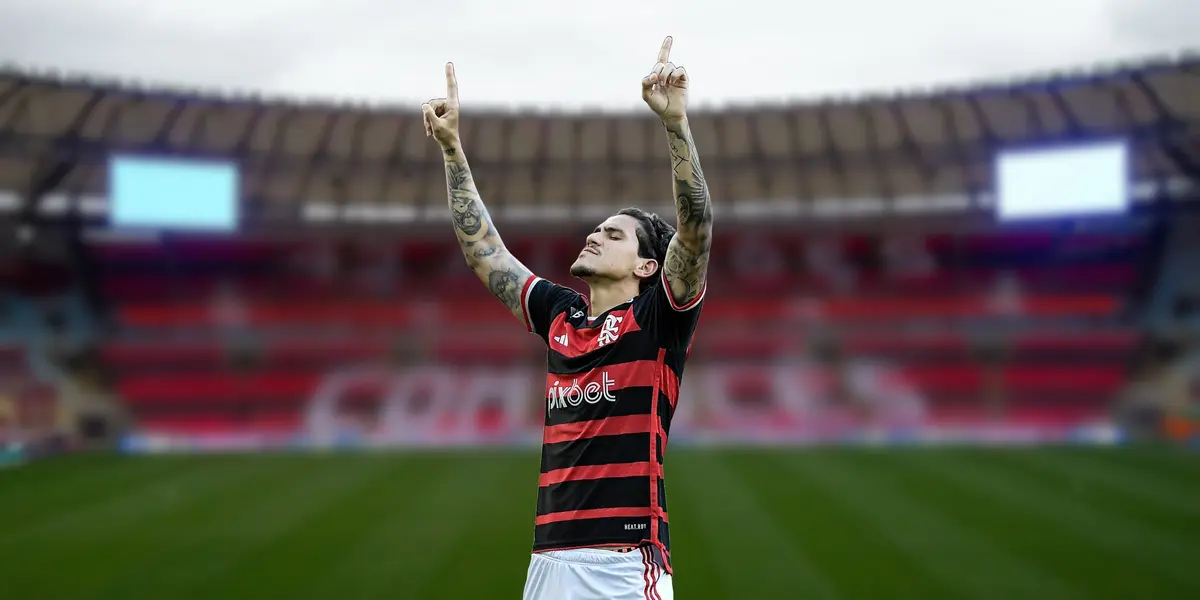 Pedro, atacante do Flamengo