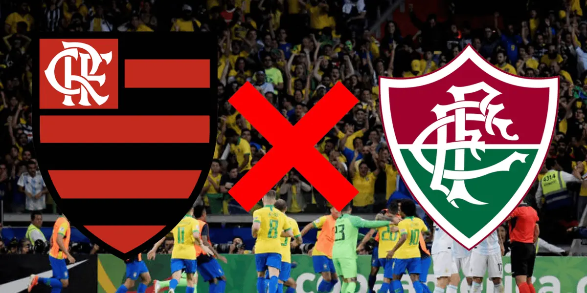 A torcida do mengão não deixou barato e acabou com os rivais