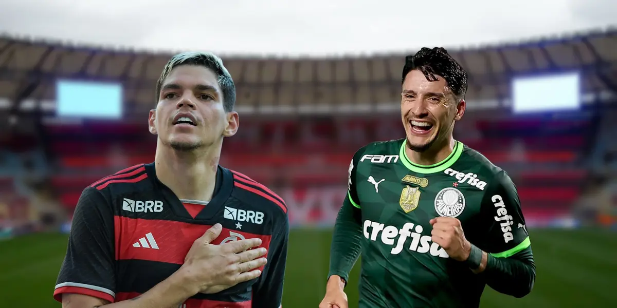Ayrton Lucas e Piquerez, ambos jogadores que atuam na lateral-esquerda