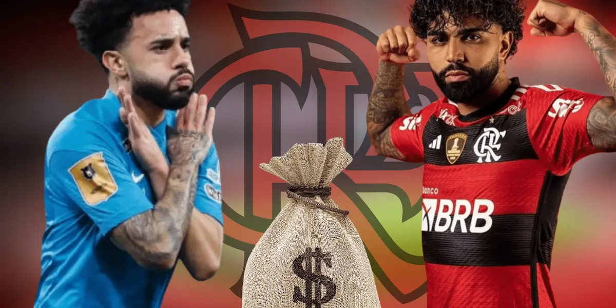 Claudinho é um sonho antigo do Mengão