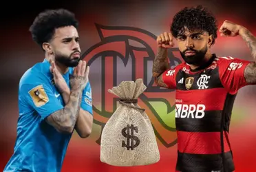 Claudinho é um sonho antigo do Mengão