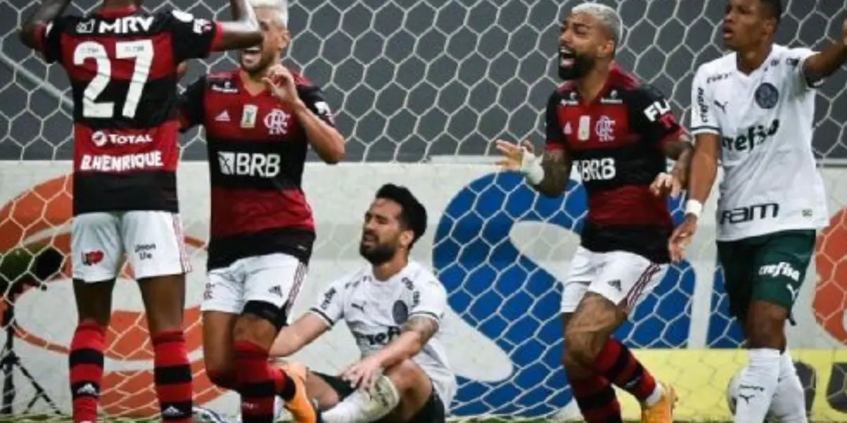 Clube paulista é o quarto em que Gabigol mais marcou com a camisa rubro-negra