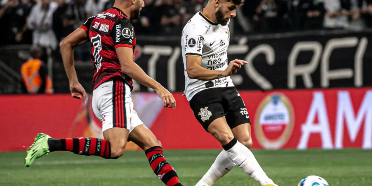 Corinthians venceu o Flamengo por 2 x 1 no Maracanã e garantiu vaga direta na fase de grupos da Libertadores de 2023