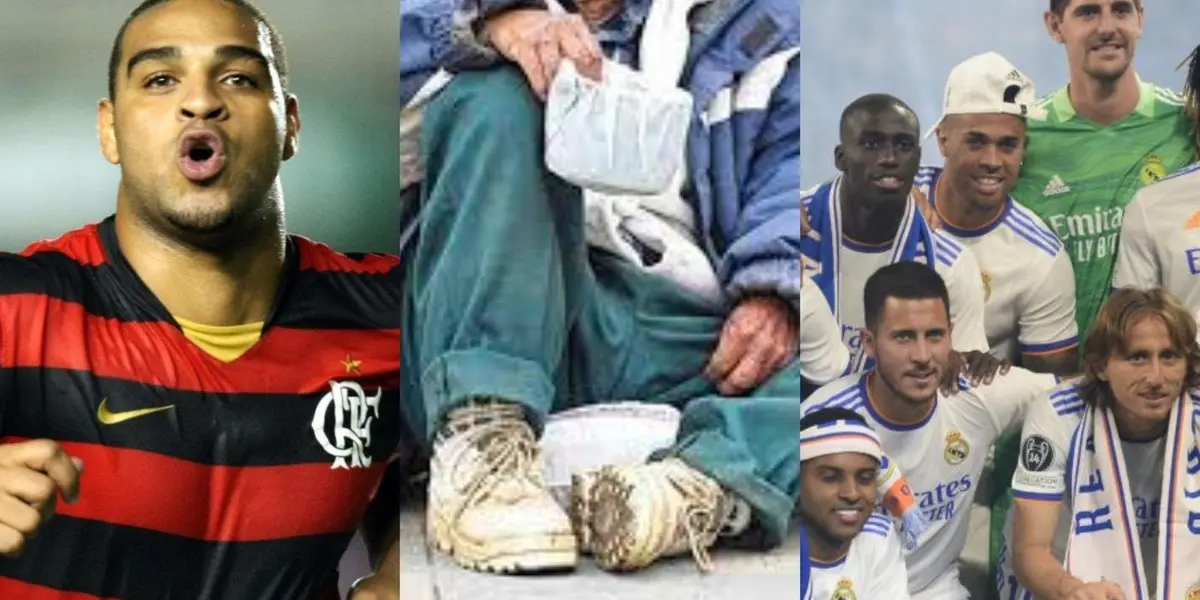 Do luxo ao lixo, Adriano perde tudo