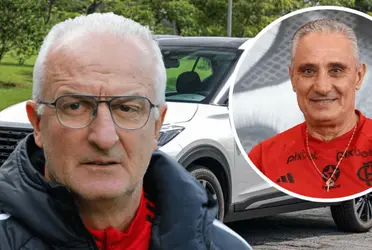 Dorival Júnior e Tite pelo Flamengo