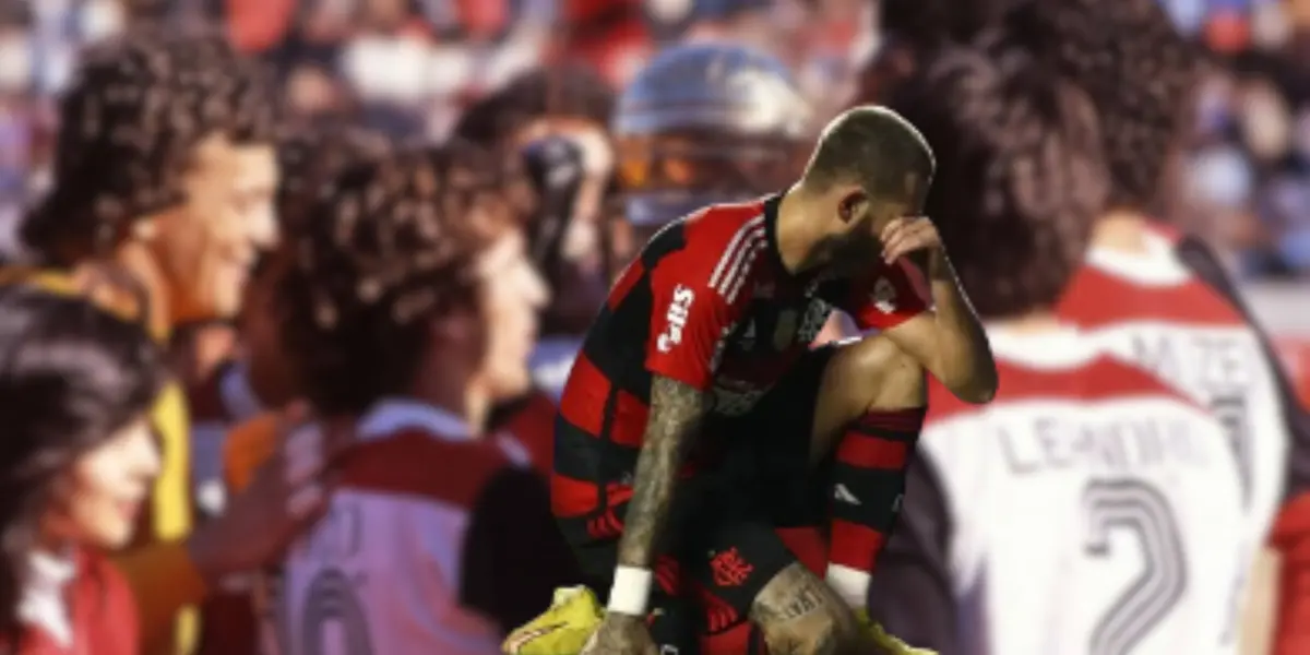 Ele foi campeão mundial com o Mengão e disparou contra o zagueiro do time