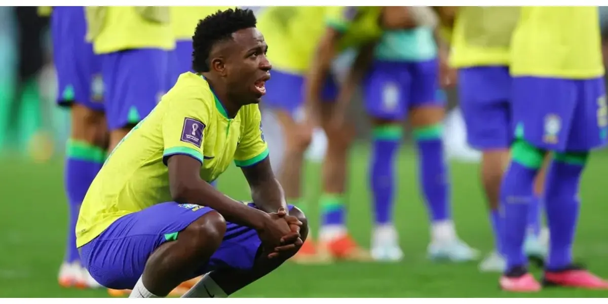 Ele não ficou nada feliz com as atuações do atacante na Copa do Mundo