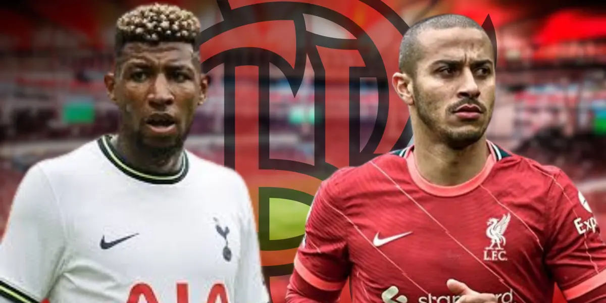 Emerson Royal e Thiago Alcântara