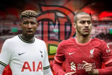 Emerson Royal e Thiago Alcântara