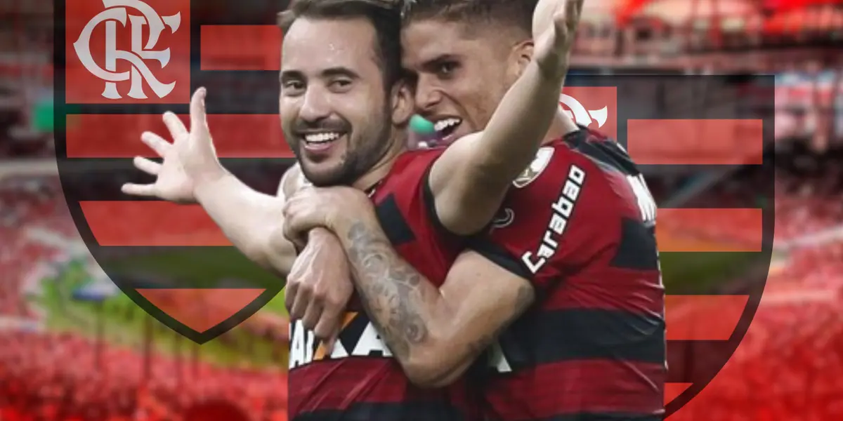 Éverton Ribeiro e Gustavo Cuellar