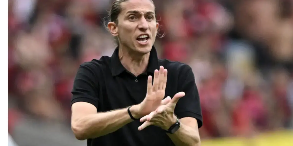 Filipe Luís, técnico do Flamengo
