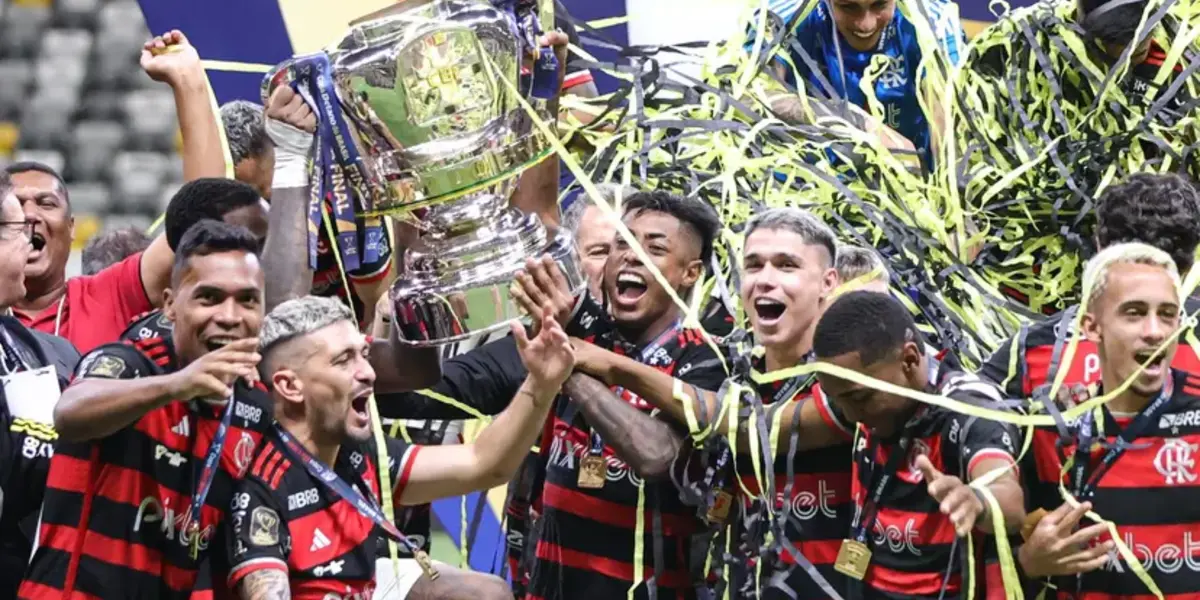 Flamengo conquistou duas taças em 2024