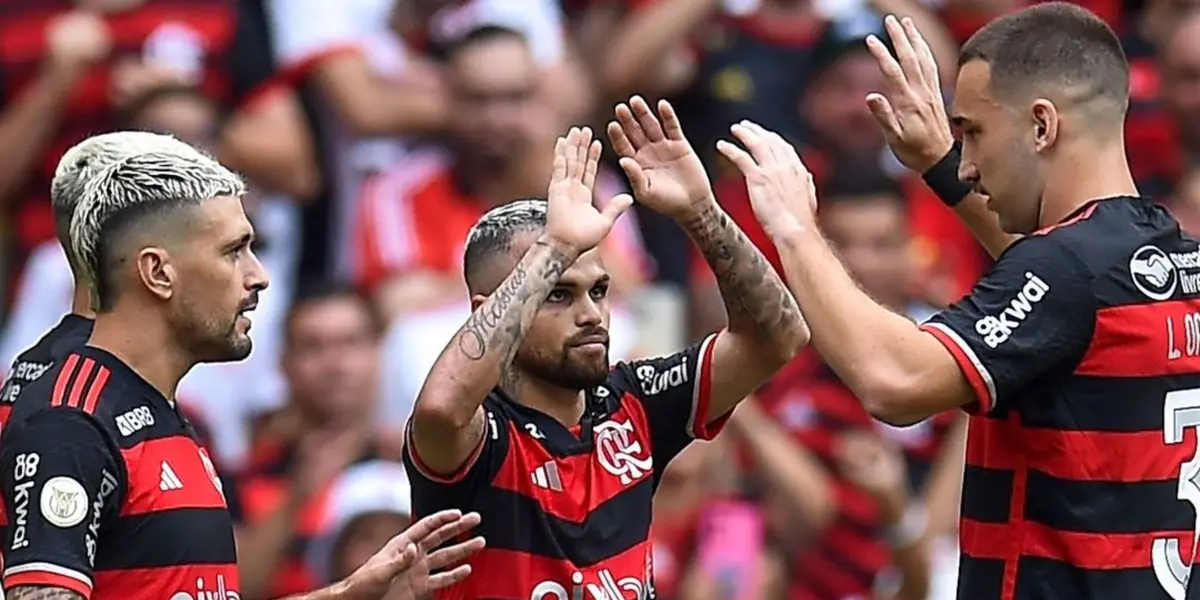 Fogo no parquinho! Galo e Mengão em confronto épico. Foto: Instagram