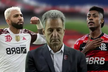 Gabigo, Landim e Bruno Henrique