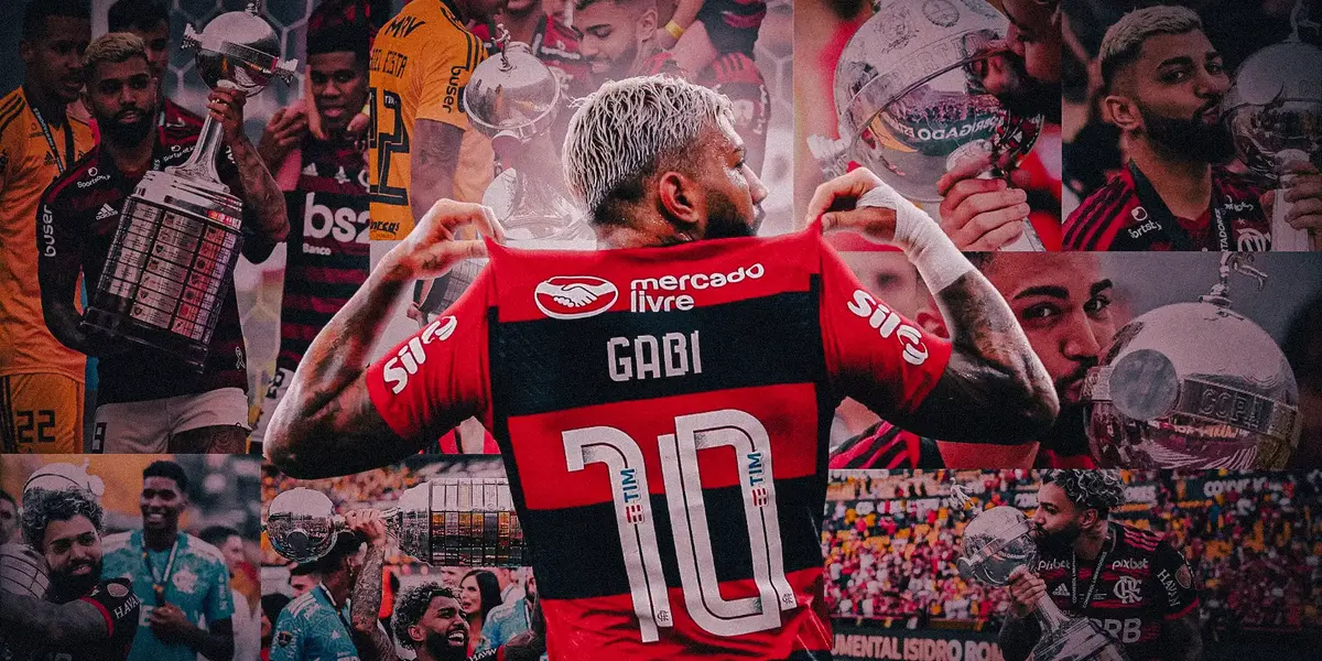 Gabigol deixa o Flamengo com vários títulos
