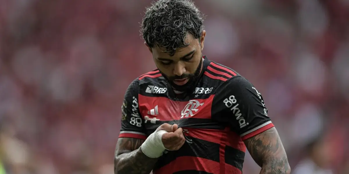 Gabriel Barbosa se despede do Flamengo na última rodada do Campeonato Brasileiro 2024