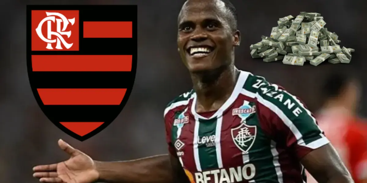 Jhon Arias pode trocar o Fluminense pelo Flamengo