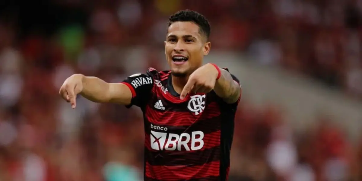 João Gomes ficou de fora da final da Libertadores ano passado