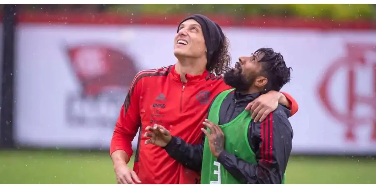 Jogadores formaram uma bela amizade nesta temporada junto ao Flamengo