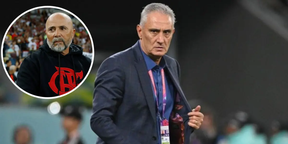 Jorge Sampaoli e Tite no Flamengo