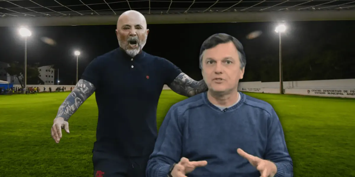 Jornalista acabou com o treinador