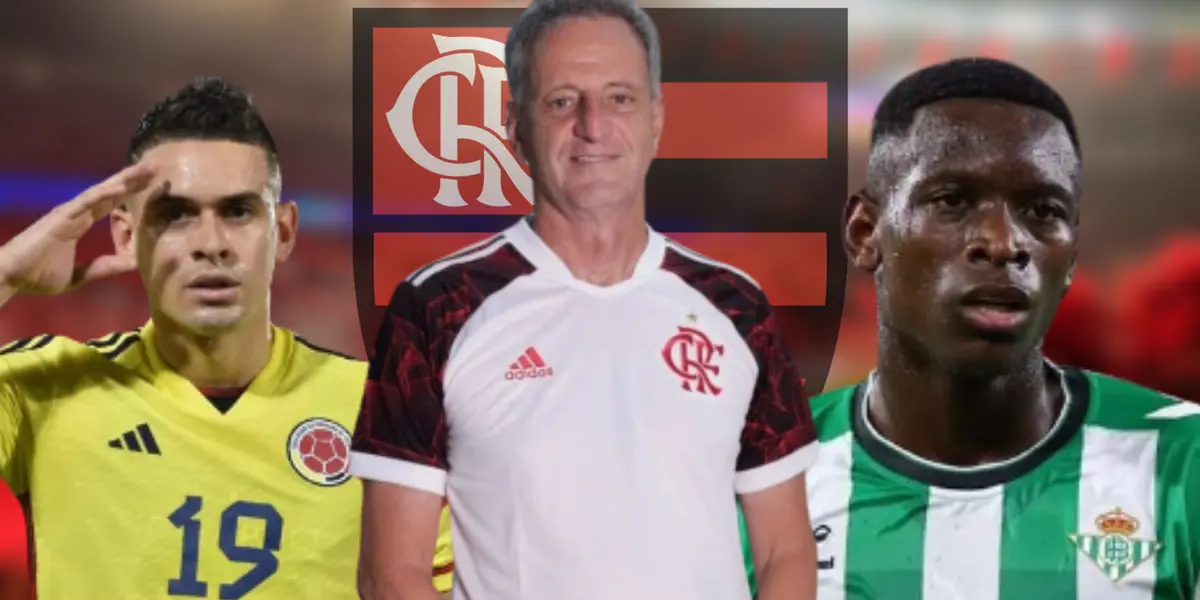 Landim, Luiz Henrique e Borré