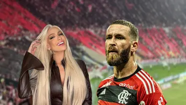 Léo Pereira e sua namorada, Karoline Lima