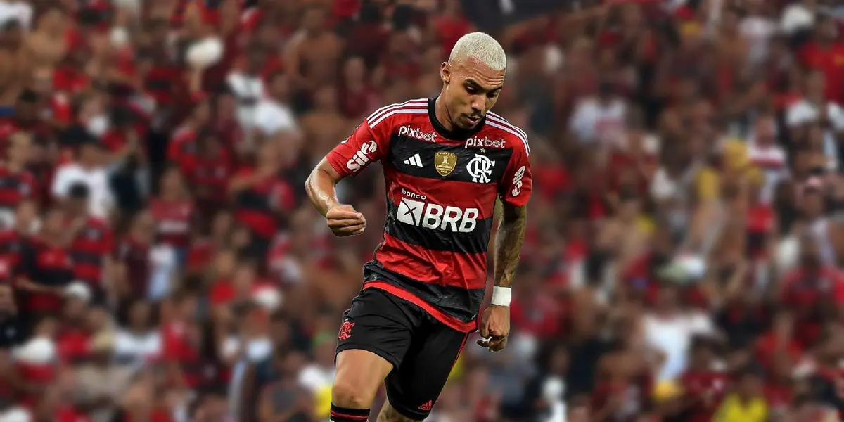 Matheuzinho, agora ex-jogador do Flamengo