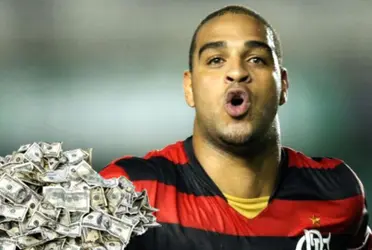 Mesmo aposentado, Adriano Imperador não quer nem saber e fecha novo contrato em carreira futebolística.