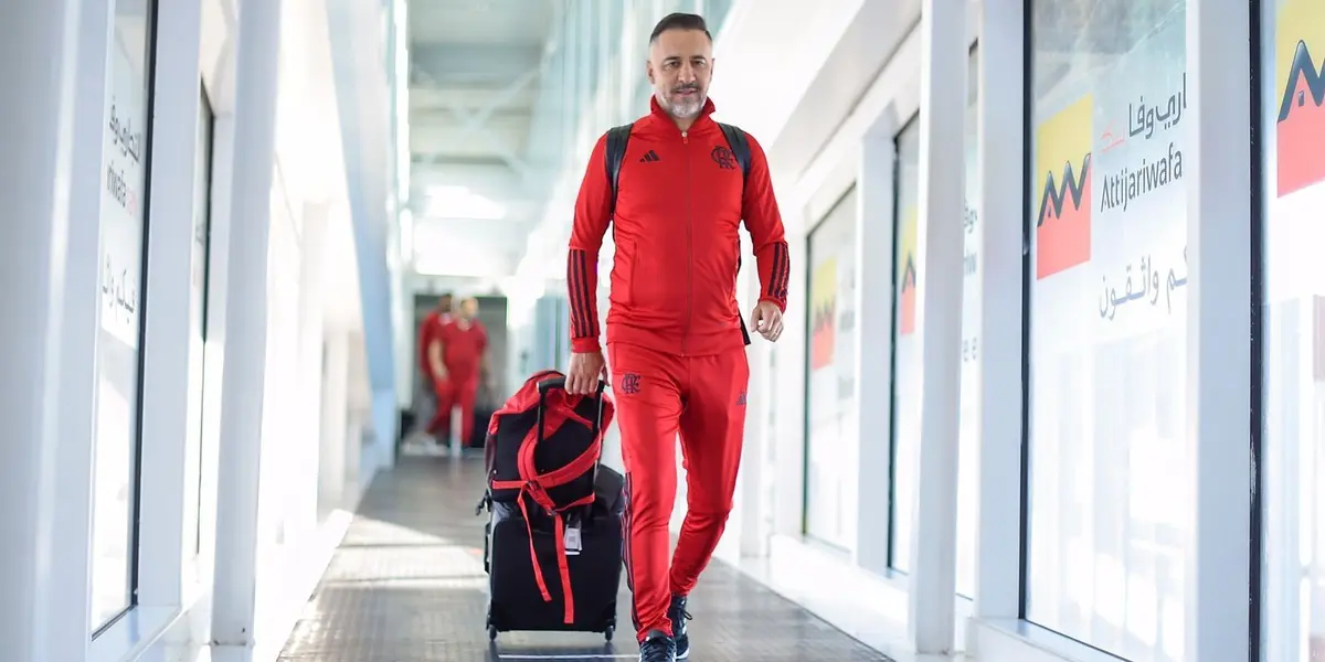 Na manhã do último sábado, a comissão técnica do Flamengo realizou o primeiro treino no campo desde a chegada ao Marrocos