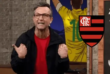 O apresentador soltou o verbo acusando o time carioca