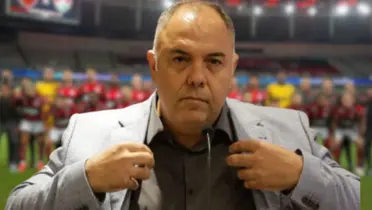 O dirigente de futebol do Mengão fez as seguintes afirmações