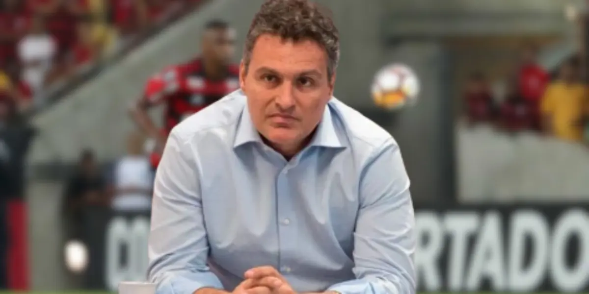 O dirigente do Flamengo deu entrevista inacreditável após notícia da suposta saída