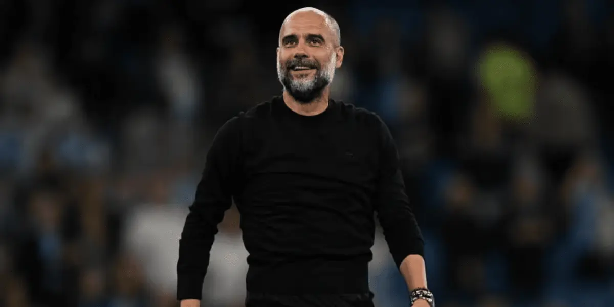 O jogador agradou muito o técnico espanhol, Pep Guardiola