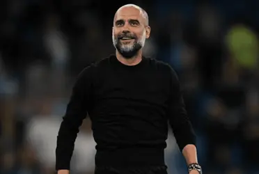 O jogador agradou muito o técnico espanhol, Pep Guardiola