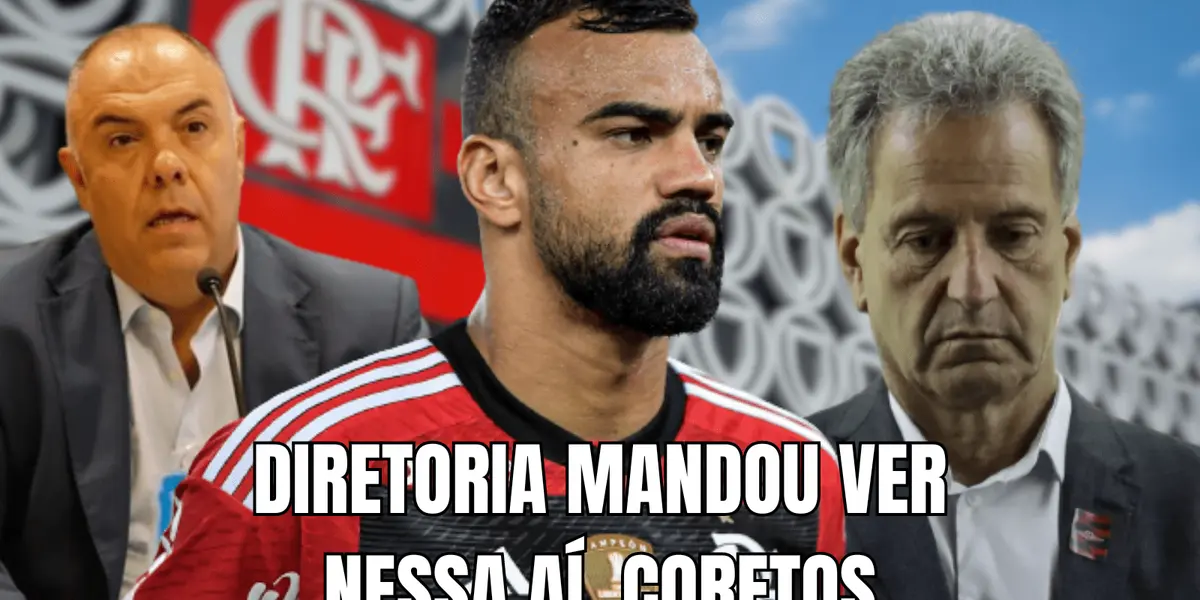 O jogador avisou que quer ir embora, porém o Flamengo avisou que não vai vendê-lo