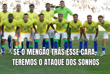 O jogador chegaria para o lugar de Gabigol em 2024 mas a negociação seria difícil