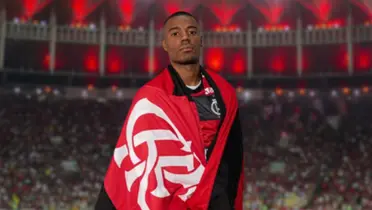 O jogador chegou com status de craque ao rubro-negro