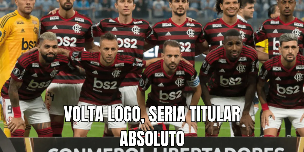O jogador é um dos grandes motivos do sucesso do Flamengo de 2019