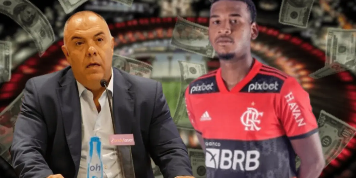 O jogador é uma das promessas do time carioca e ainda não rendeu no profissional