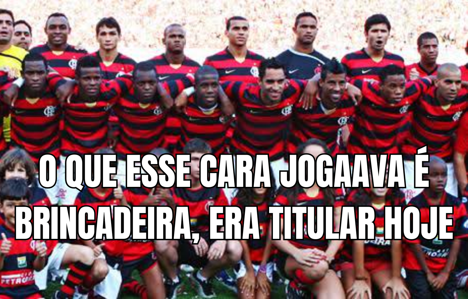 o jogador fez histporia no Mengão mas agora está em uma outra função