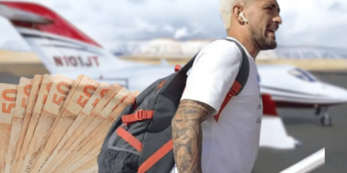 O jogador foi responsável pelo gol na partida que deu a vitória ao Mengão