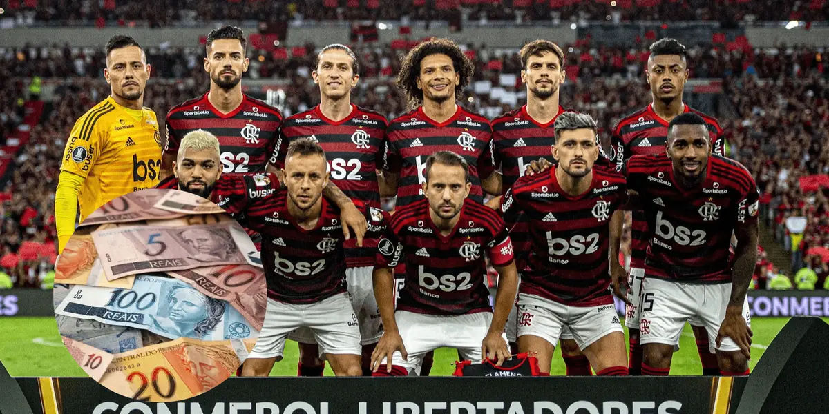 O jogador pode estar trocando de clube e com isso render milhões ao Mengão