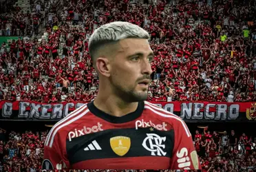 O jogador uruguaio voltou as pressas de uma grave lesão na coxa