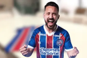 O jogador vai ser o novo camisa 10 do Bahia para as próximas temporadas