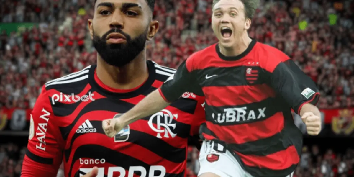 O jogador vestiu a 10 do Mengão e não sentiu o peso, ao contrário de Gabigol